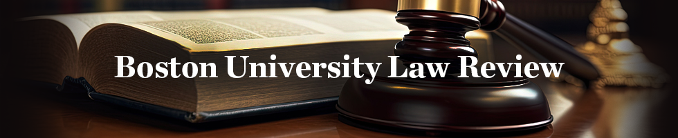 Boston University Law Review