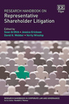 Research Handbook on Representative Shareholder Litigation by David Webber